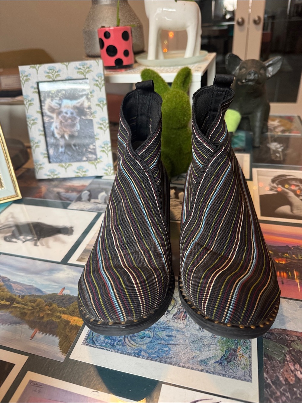 Fun Ankle boots from Charleston Shoe Co
